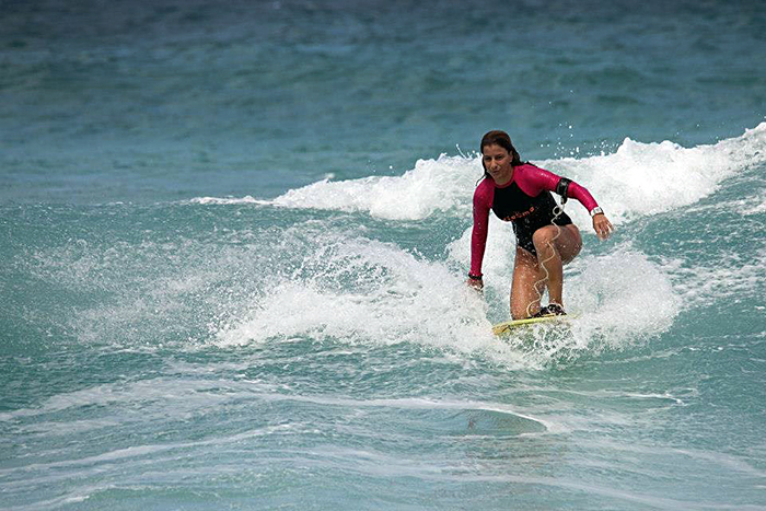 surf school with lumar guittard